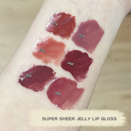 Gege bear Jelly Lip Glaze Maquiagem