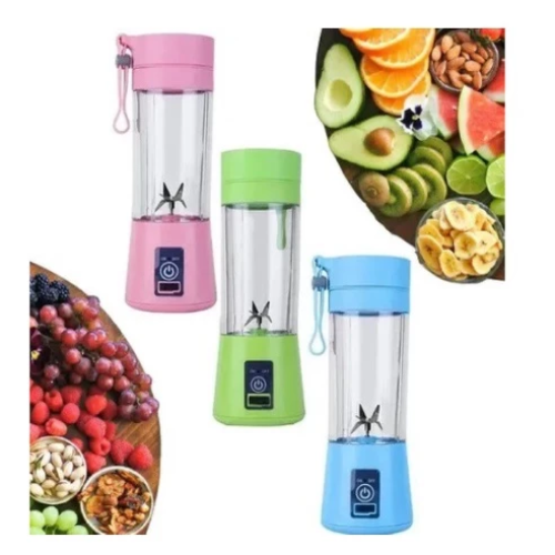 Mini Liquidificador Portátil Shake 6 Laminas + Cabo USB ENVIO