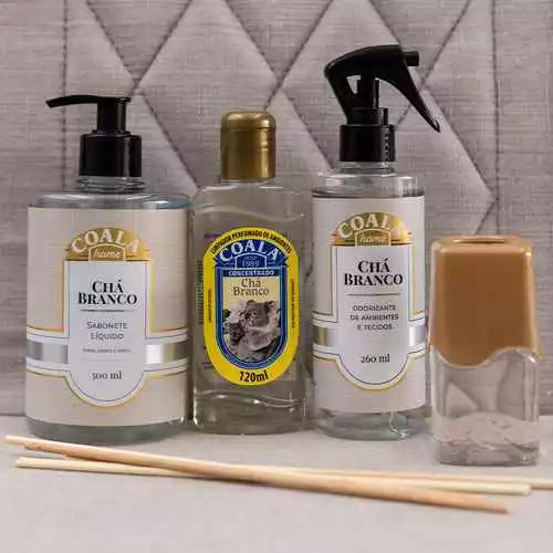 kit Coala Home Chá Branco